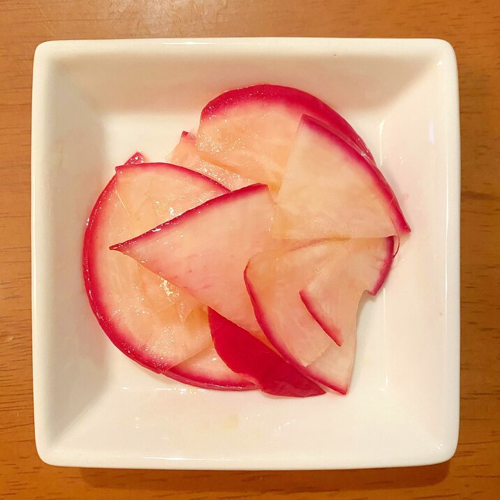 赤かぶのシンプルサラダ